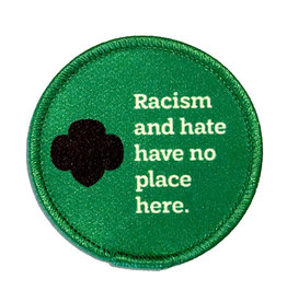 GIRL SCOUTS OF THE USA Anti-Racism Sew-On Patch