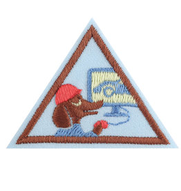 GIRL SCOUTS OF THE USA Brownie Automotive Design 1 Badge