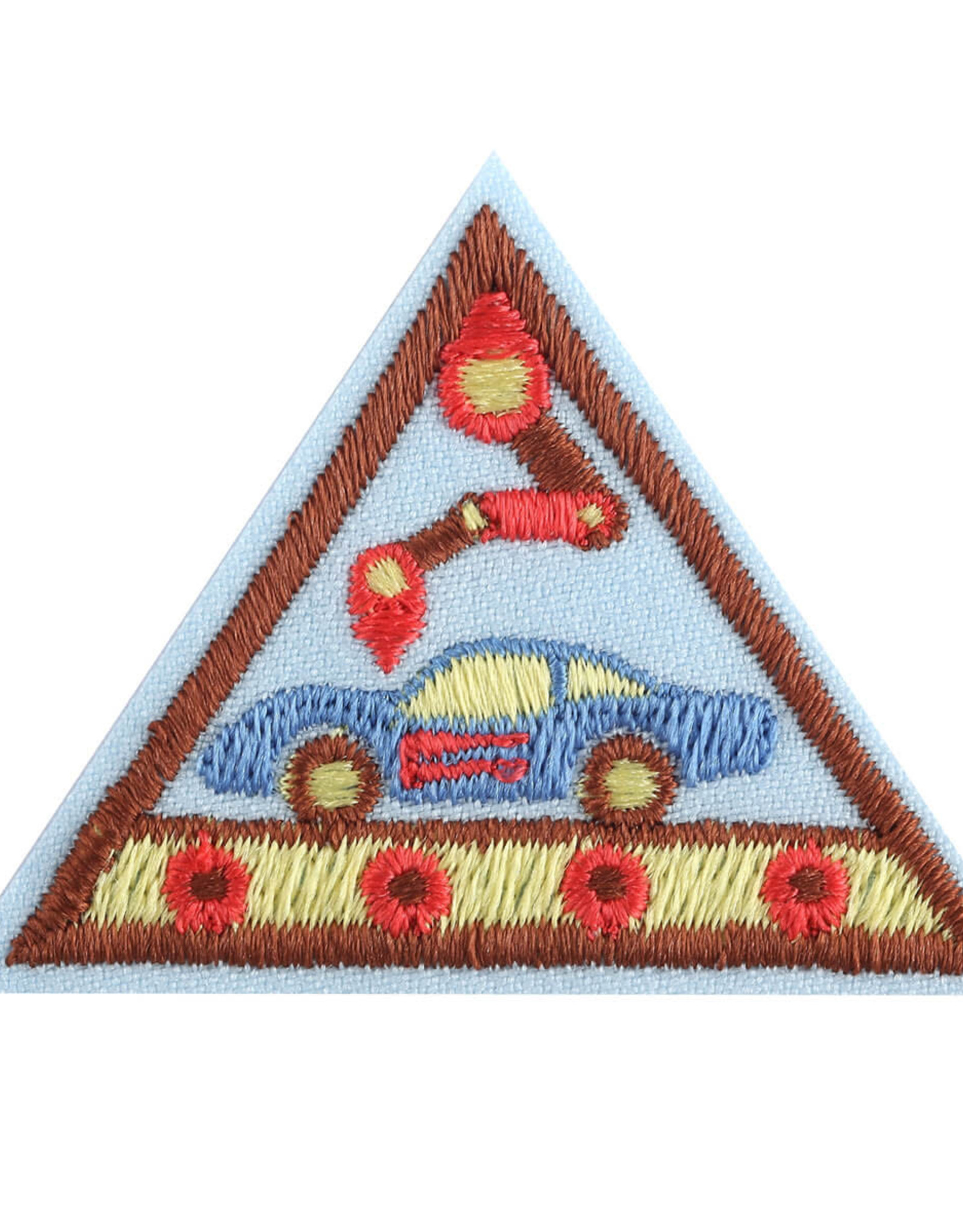 GIRL SCOUTS OF THE USA Brownie Automotive Manufacturing 3 Badge Girl