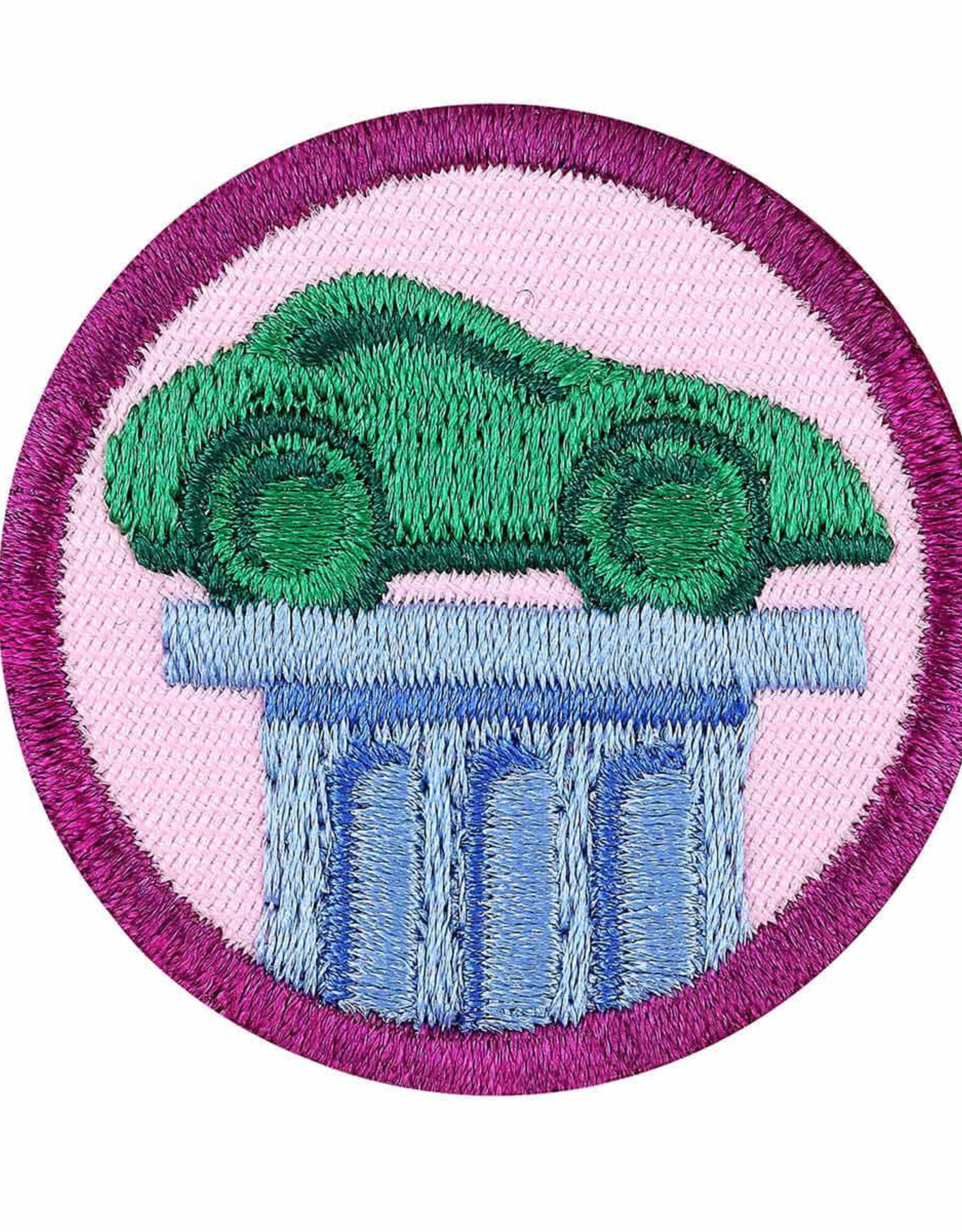 GIRL SCOUTS OF THE USA Junior Automotive 1: Design Badge