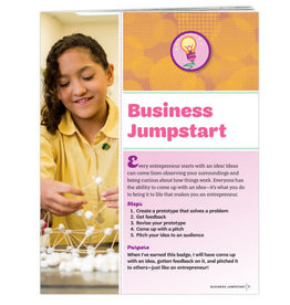 GIRL SCOUTS OF THE USA Junior Business Jumpstart Requirements Pamphlet
