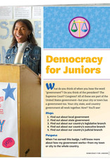 GIRL SCOUTS OF THE USA Junior Democracy for Juniors Badge Requirements Pamphlet
