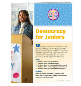 GIRL SCOUTS OF THE USA Democracy for Juniors Requirements Pamphlet