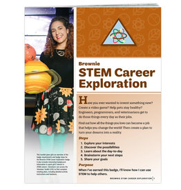 GIRL SCOUTS OF THE USA Brownie STEM Career Exploration Requirements Pamphlet