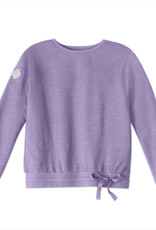 GSUSA ! Violet French Terry Drawstring Sweatshirt