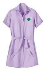 GSUSA NEW20 Lilac Chambray Shirt Dress