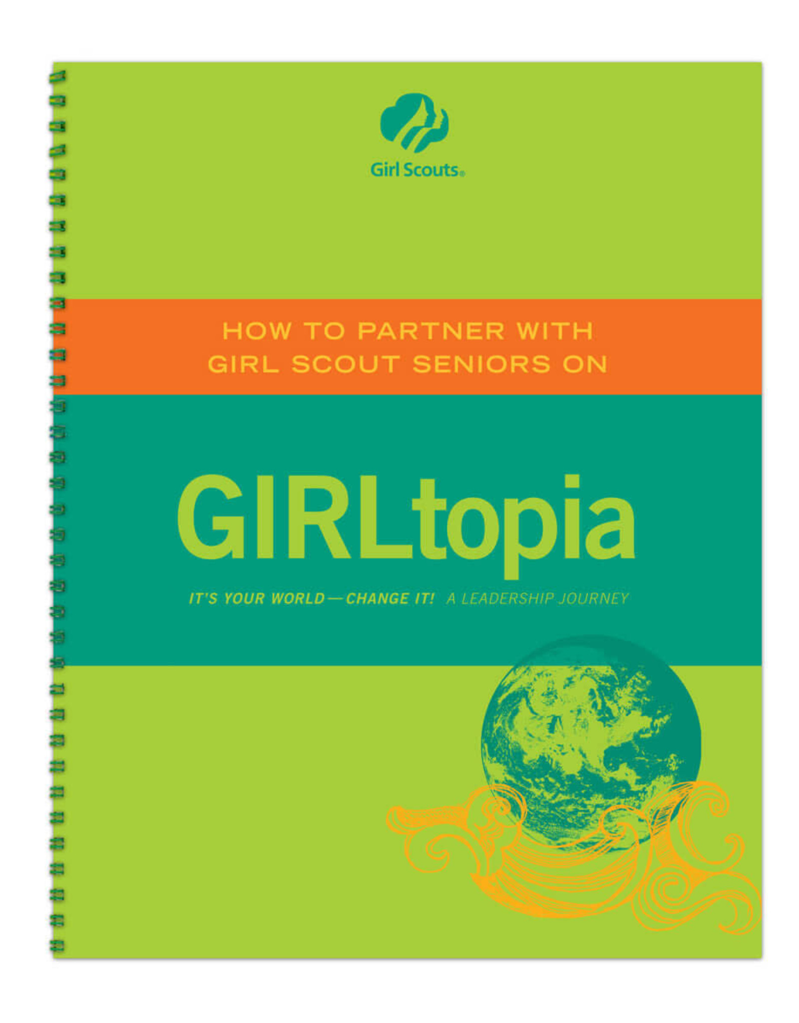 GIRL SCOUTS OF THE USA ! Leader Journey Book Senior GIRLtopia