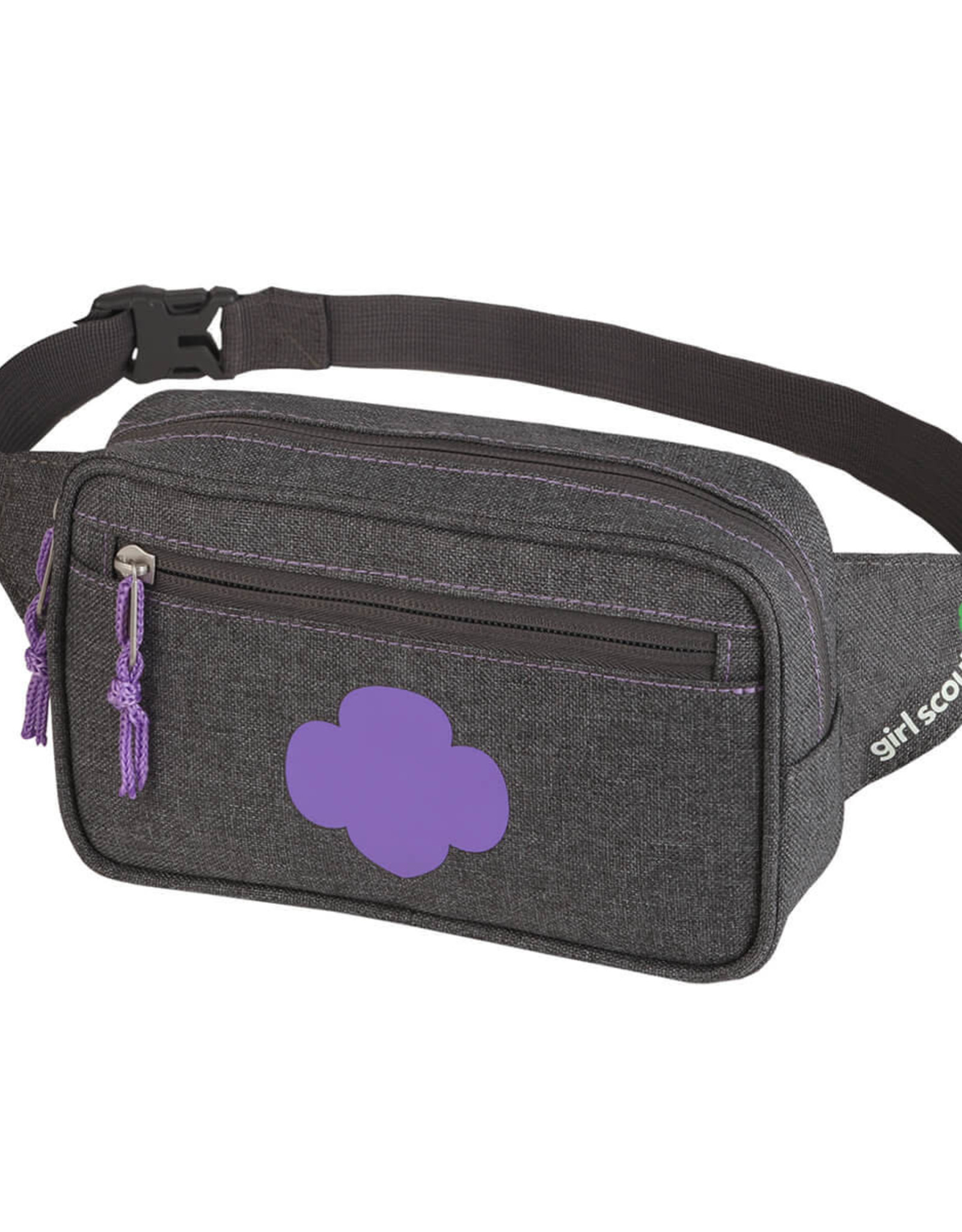 GIRL SCOUTS OF THE USA Eco-Friendly Belt Bag Zip Fanny Pack
