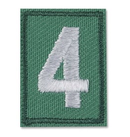 GIRL SCOUTS OF THE USA JR/CDT/SR/AMB Uniform Troop Numerals