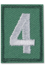 GIRL SCOUTS OF THE USA JR/CDT/SR/AMB Uniform Troop Numerals