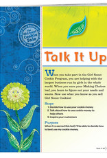 GIRL SCOUTS OF THE USA ! Daisy Talk It Up Leaf Requirements Pamphlet