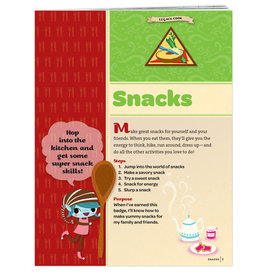 GIRL SCOUTS OF THE USA Brownie Snacks Requirements Pamphlet