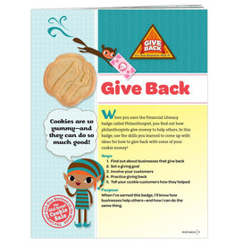GIRL SCOUTS OF THE USA !Brownie Give Back