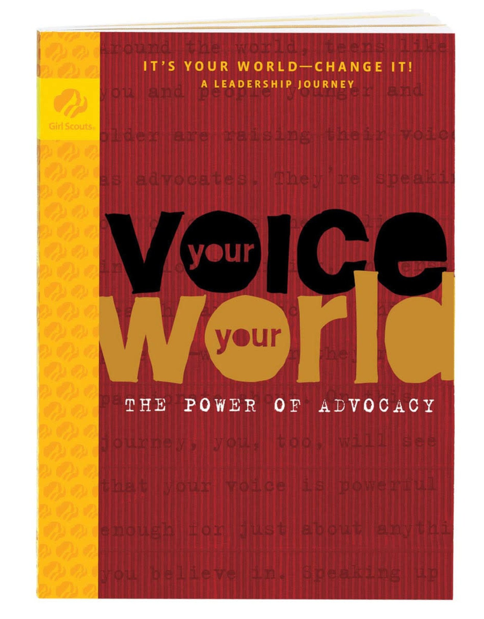 GIRL SCOUTS OF THE USA Ambassador Journey Your Voice Your World Book