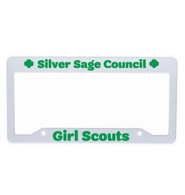 Silver Sage License Plate Frame