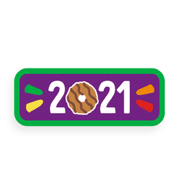 LITTLE BROWNIE BAKER 2021 Year Bar Cookie Patch