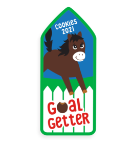 LITTLE BROWNIE BAKER 2021 Cookie Goal Getter Patch
