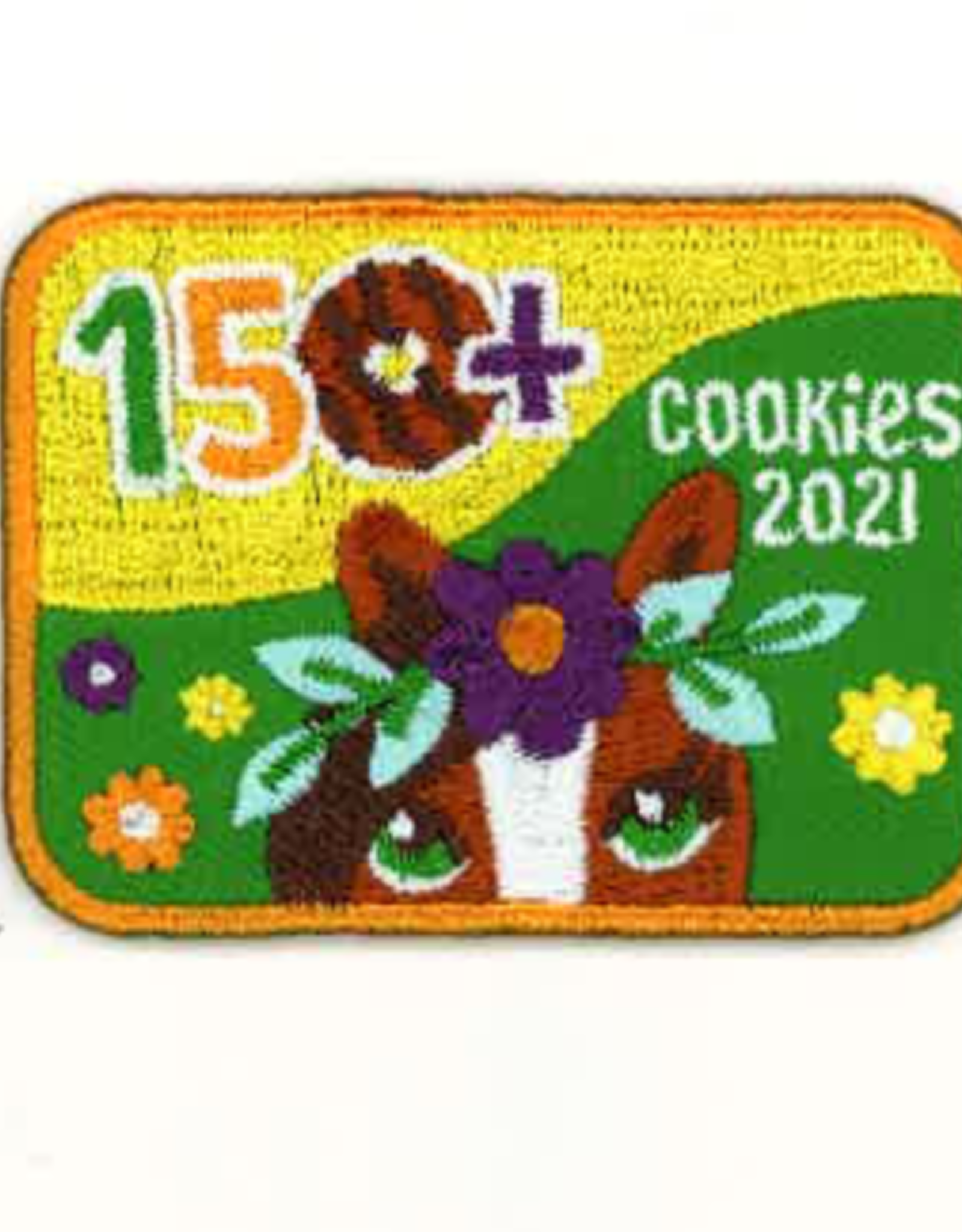 LITTLE BROWNIE BAKER 2021 Sales of 150+ Cookie Patch