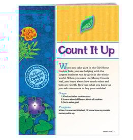 GIRL SCOUTS OF THE USA ! Daisy Count It Up Leaf  Requirements Pamphlet