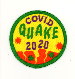 Custom COVID Quake 2020 3" Fun Patch