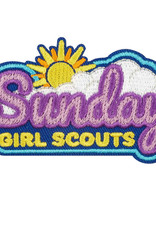 GIRL SCOUTS OF THE USA Girl Scouts Sunday w/ Sunrise Fun Patch