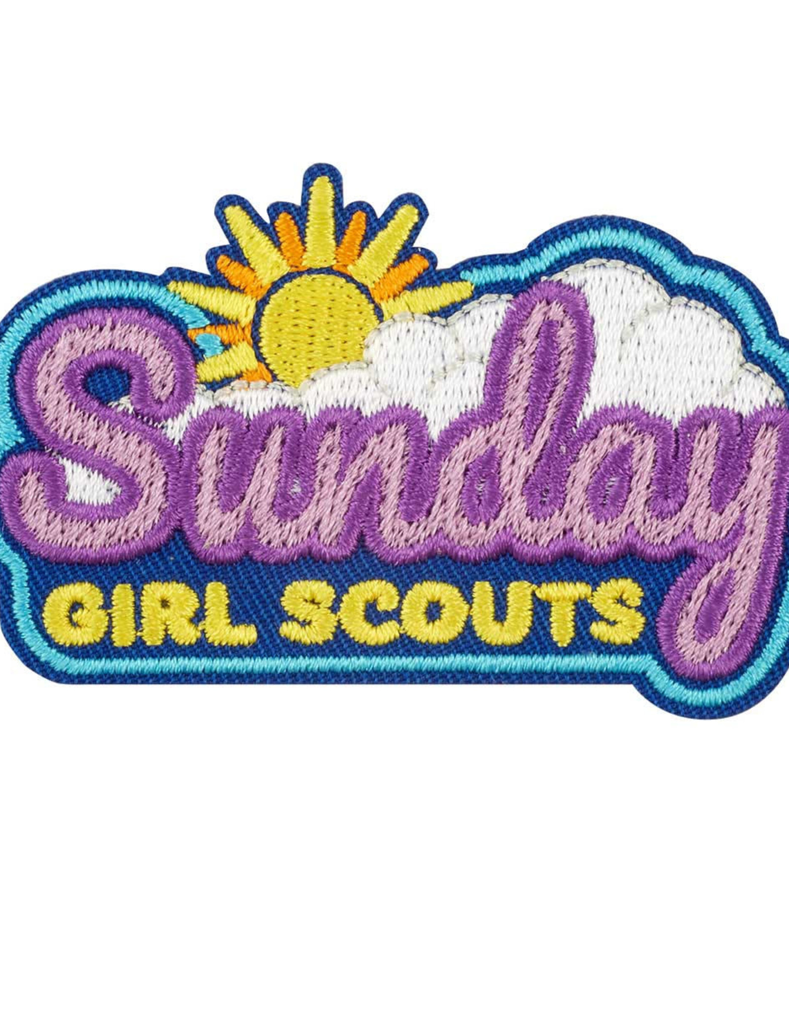 GIRL SCOUTS OF THE USA Girl Scouts Sunday w/ Sunrise Fun Patch