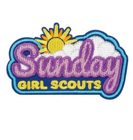 GIRL SCOUTS OF THE USA Girl Scouts Sunday w/ Sunrise Fun Patch