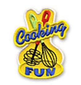 snappylogos Cooking w/ Mixing Bowl & Whisk Fun Patch (3089)