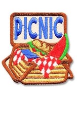 snappylogos !Picnic w/ Basket & Sandwich Fun Patch (5580)