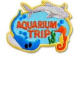 snappylogos Aquarium Trip Fun Patch (6116)