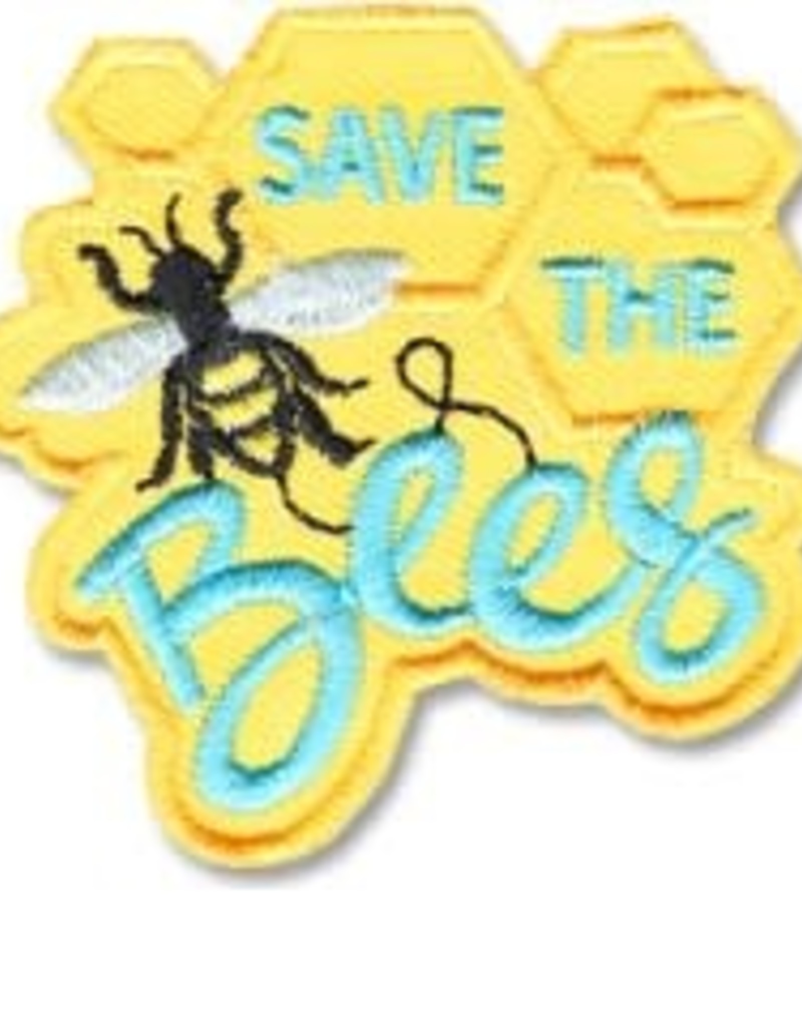 snappylogos Save the Bees w/ Honeycomb Fun Patch (5790)