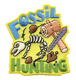 Advantage Emblem & Screen Prnt *Fossil Hunting Fun Patch