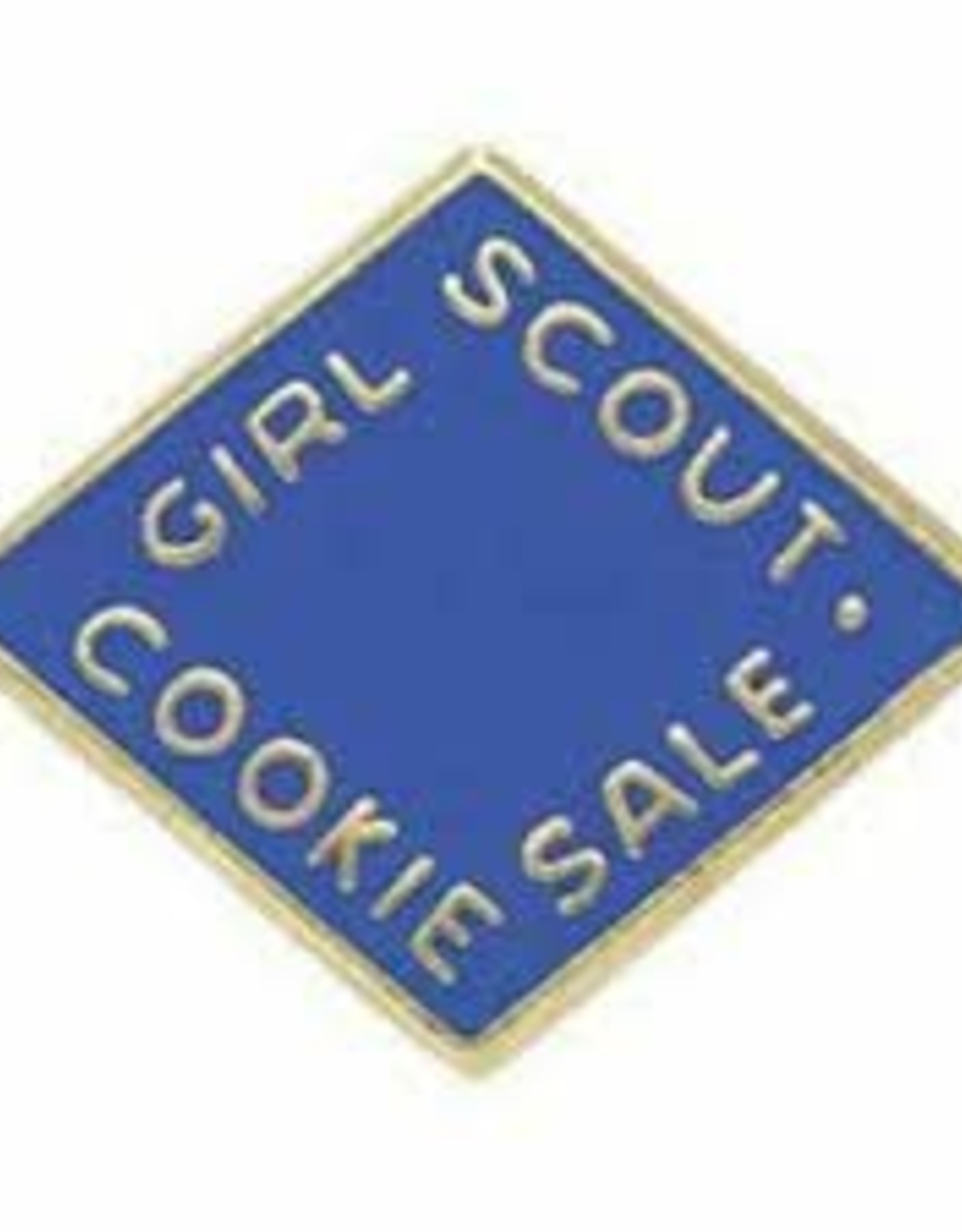 GIRL SCOUTS OF THE USA ! 2004 Cookie Activity Pin Dark Purple