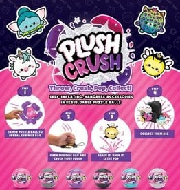 Plush Crush Mystery Backpack Buddy In a Ball