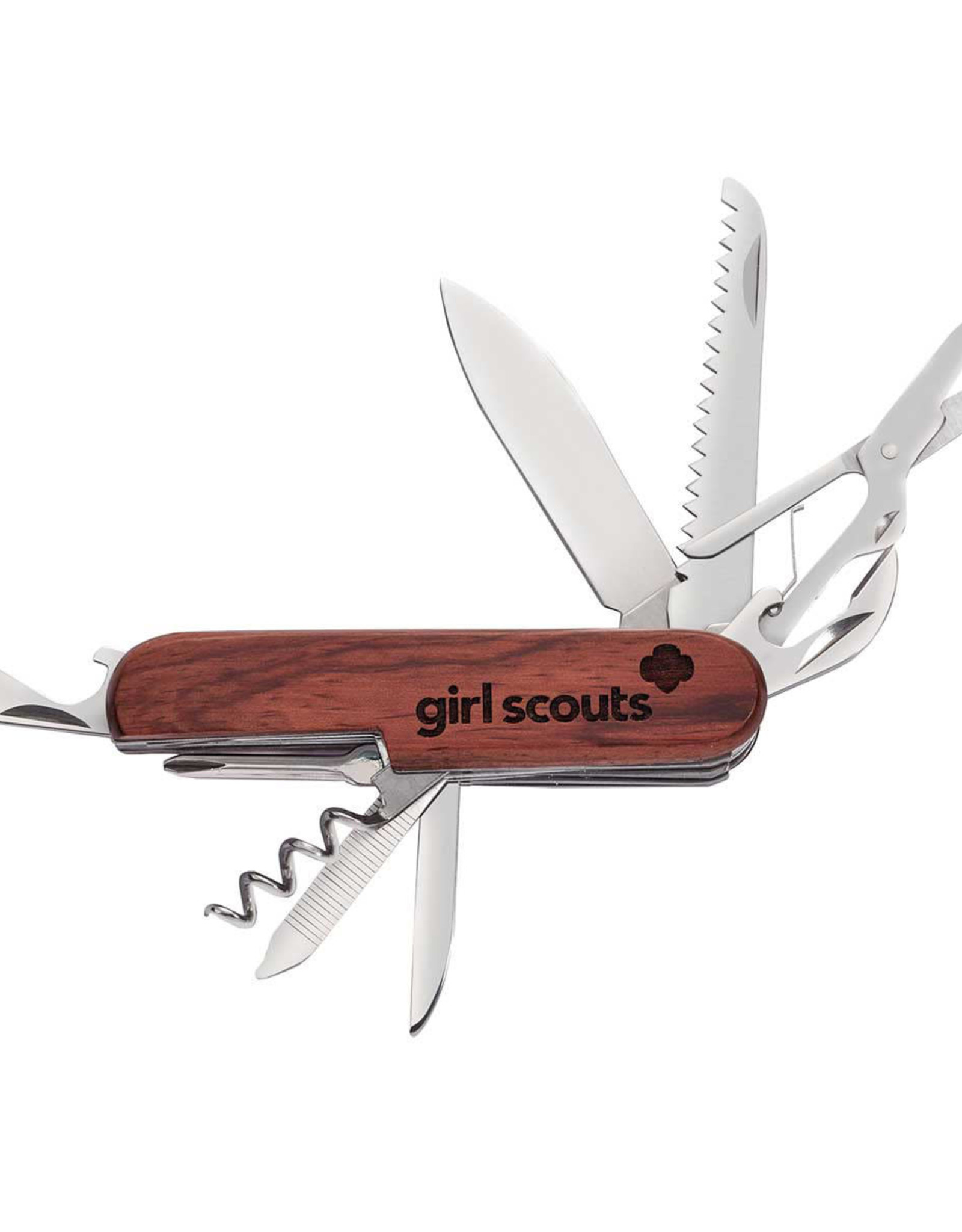 GIRL SCOUTS OF THE USA Multi-Function Rosewood Knife