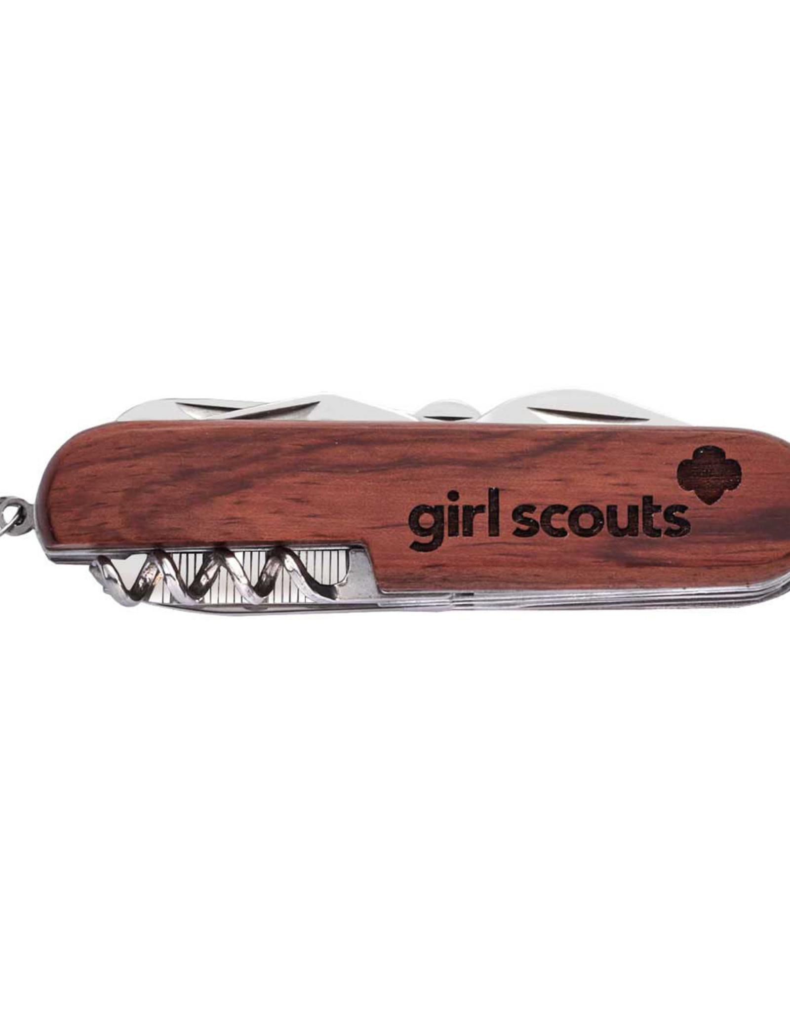 GIRL SCOUTS OF THE USA Multi-Function Rosewood Knife
