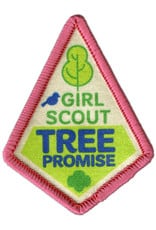 GIRL SCOUTS OF THE USA Girl Scout Tree Promise Sew-On Patch
