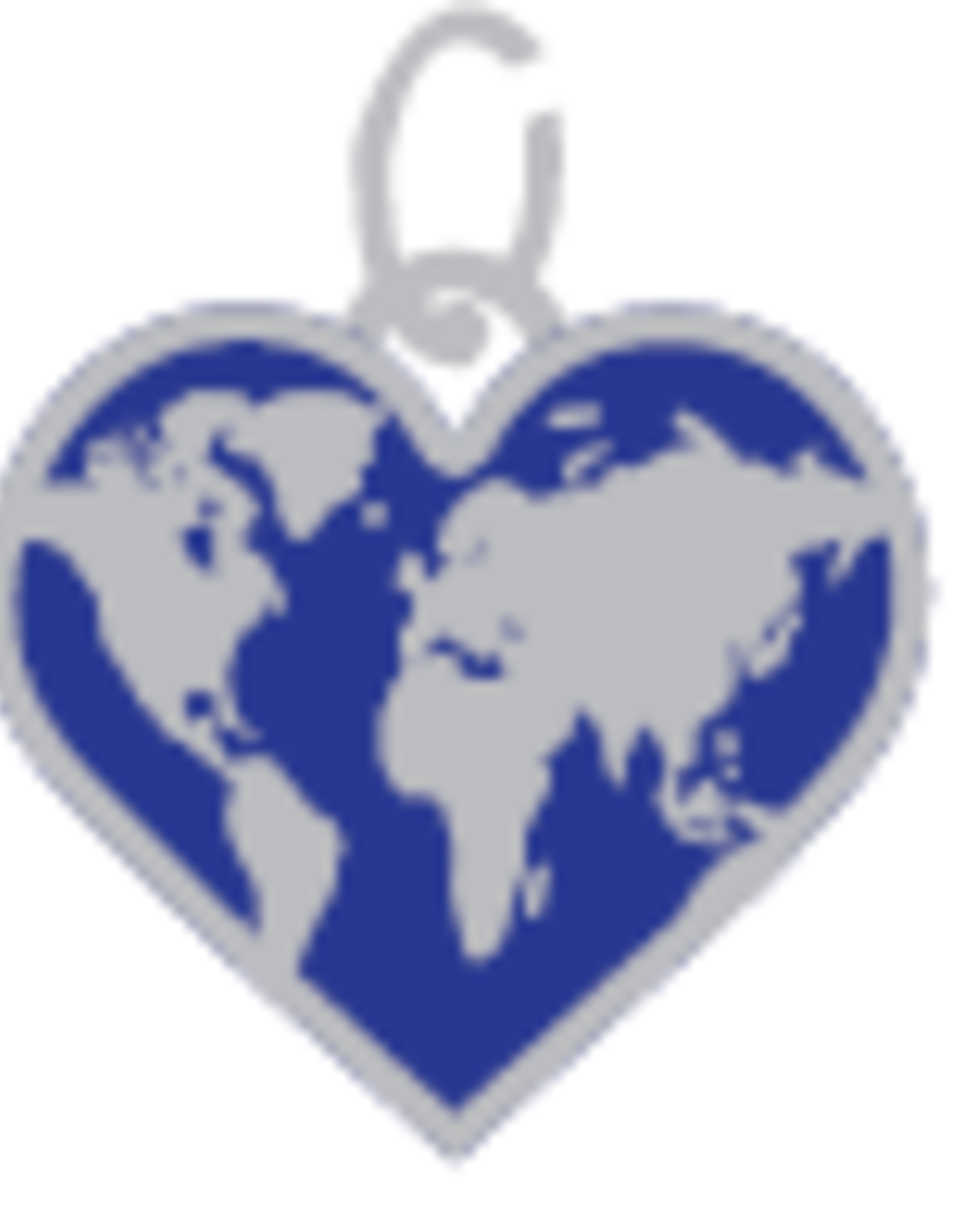 SS100 Earth Heart Environment Charm