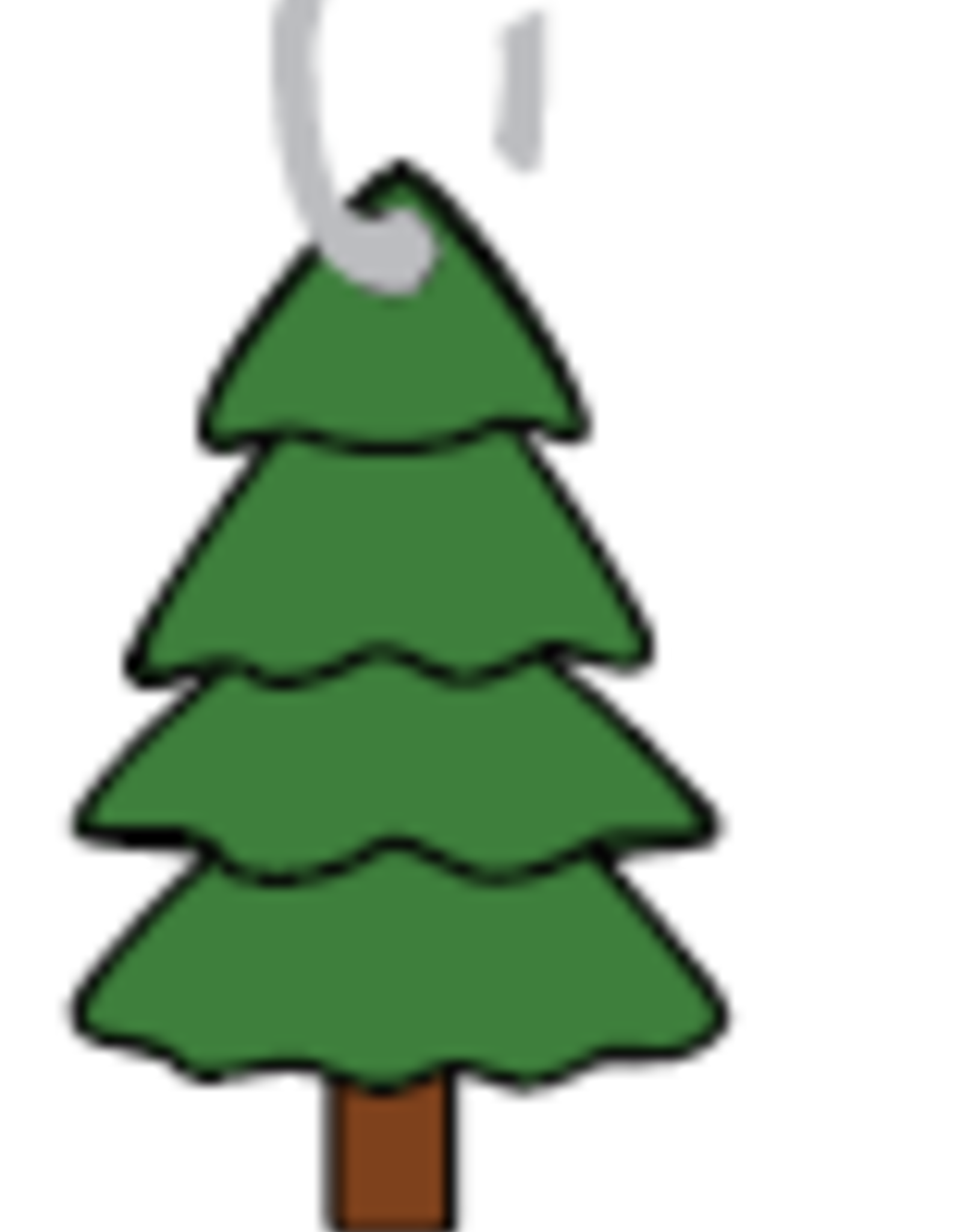 SS100 Evergreen Tree Charm