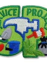 snappylogos Service Project w/ Hammer & Shovel Fun Patch (7008)