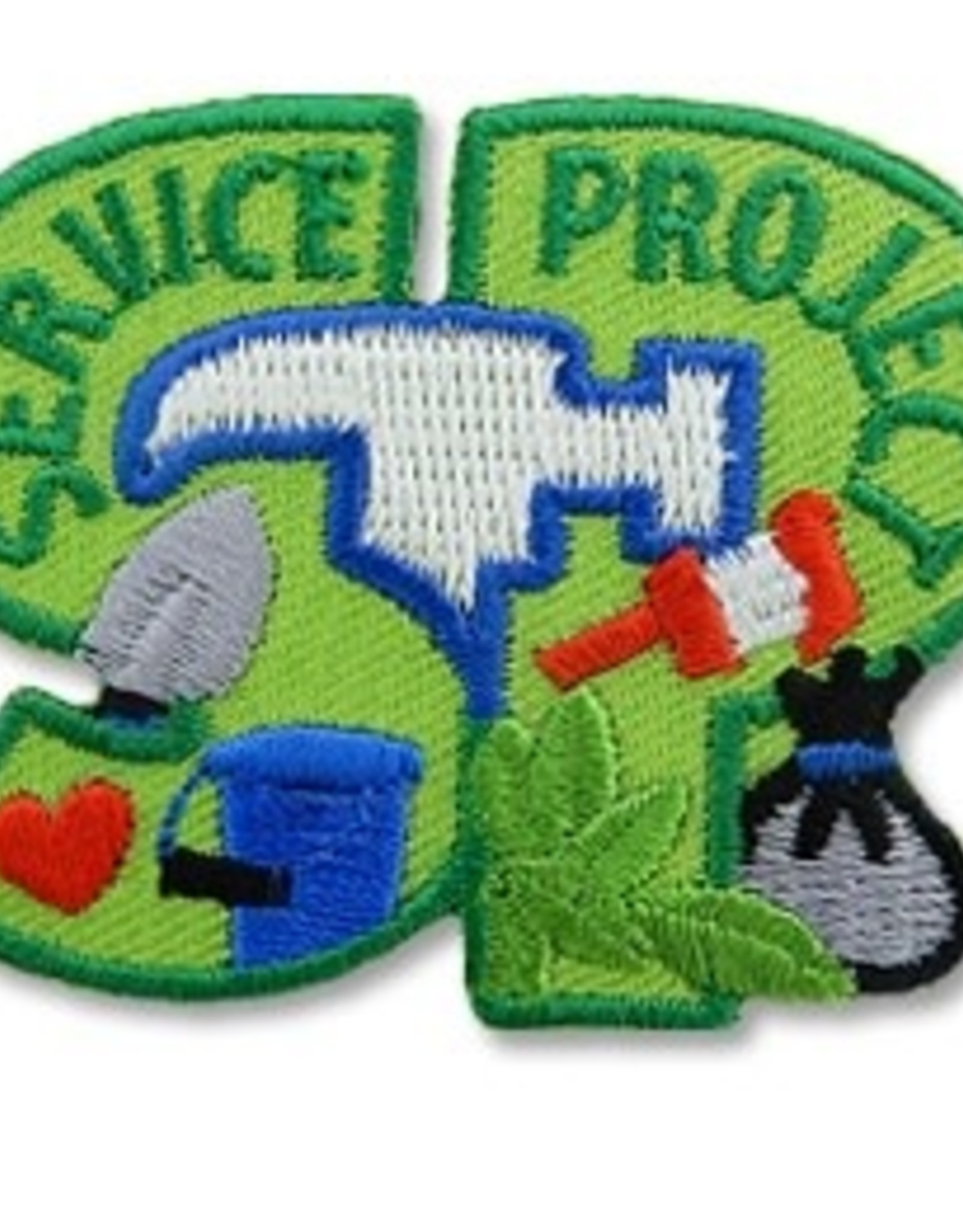 snappylogos Service Project w/ Hammer & Shovel Fun Patch (7008)
