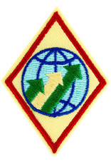 GIRL SCOUTS OF THE USA Cadette Global Action Award Year 3  Badge