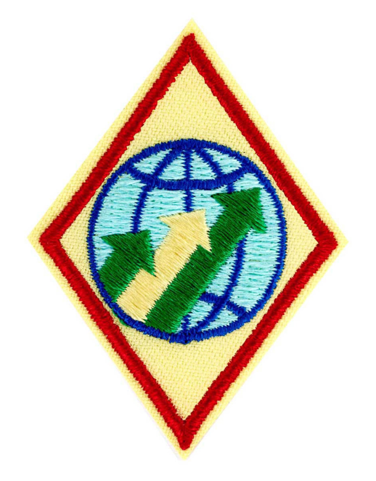 GIRL SCOUTS OF THE USA Cadette Global Action Award Year 3  Badge