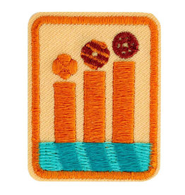 GIRL SCOUTS OF THE USA Senior Cookie Boss Badge