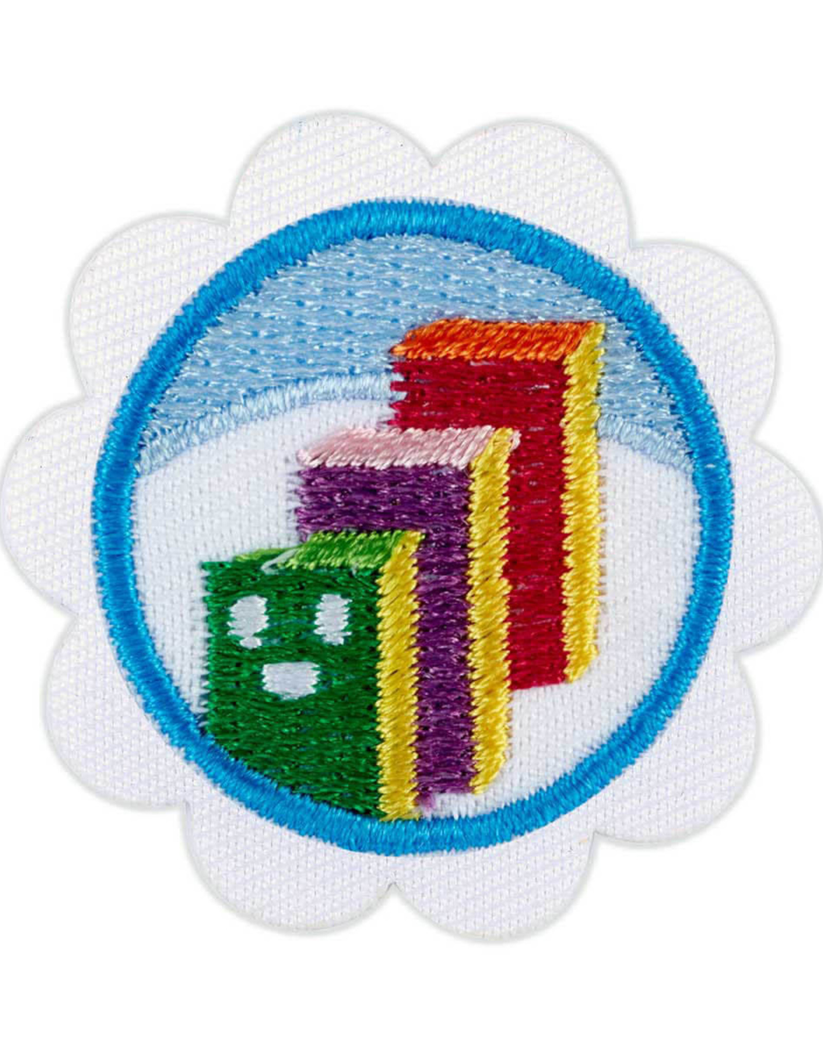 GIRL SCOUTS OF THE USA Daisy Cookie Goal Setter Badge