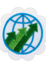 GIRL SCOUTS OF THE USA Daisy  Global Action Award Year 1  Badge