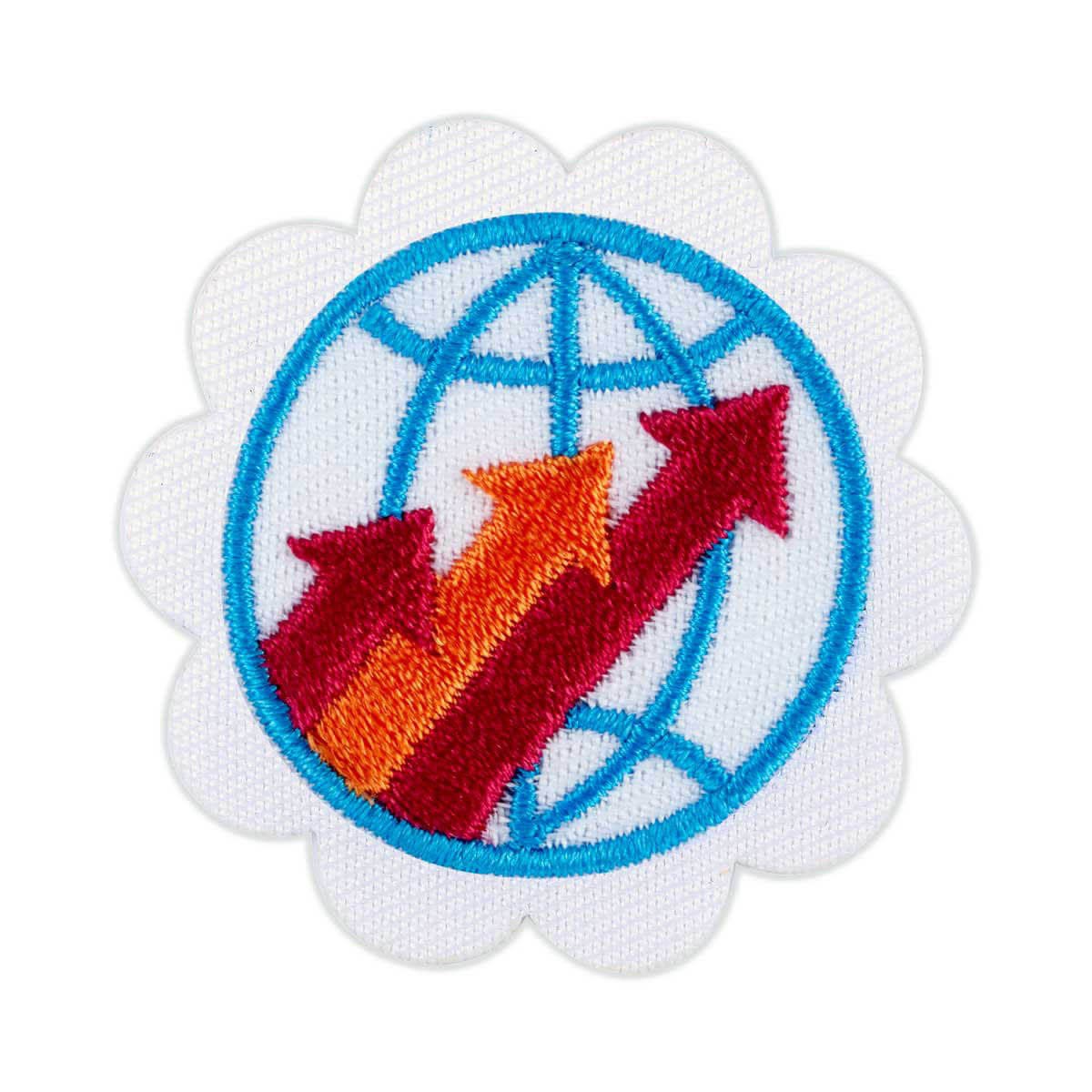 Girl Scouts Of The Usa Daisy Global Action Award Year Badge Girl