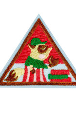 GIRL SCOUTS OF THE USA Brownie My Cookie Customers  Badge