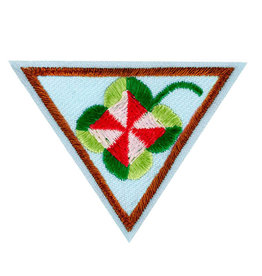 GIRL SCOUTS OF THE USA Brownie Shapes In Nature  Badge