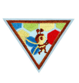 GIRL SCOUTS OF THE USA Brownie Design With Nature  Badge